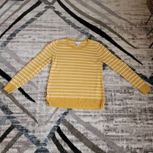 Old Navy striped crew neck sweater